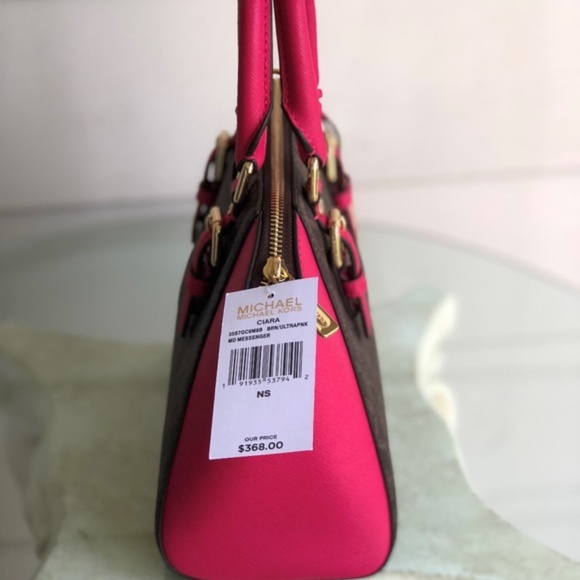 Michael Kors Ciara Medium Messenger Satchel - Picture 6 of 7